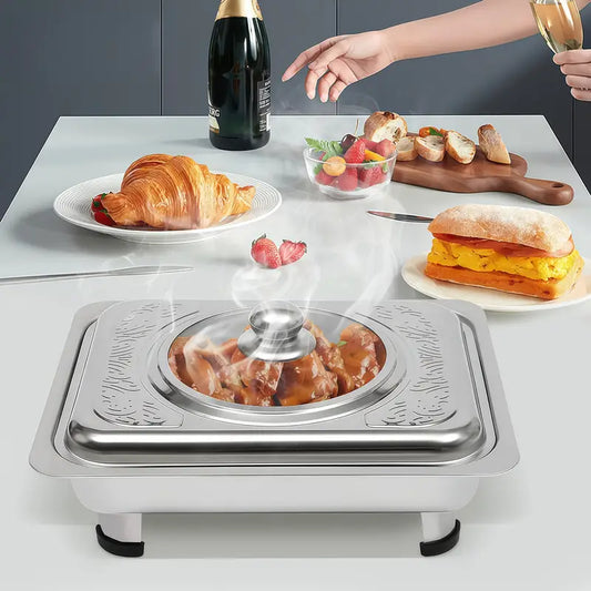 GOURMET MASTER™ FUENTE + TAPA ELEGANTE