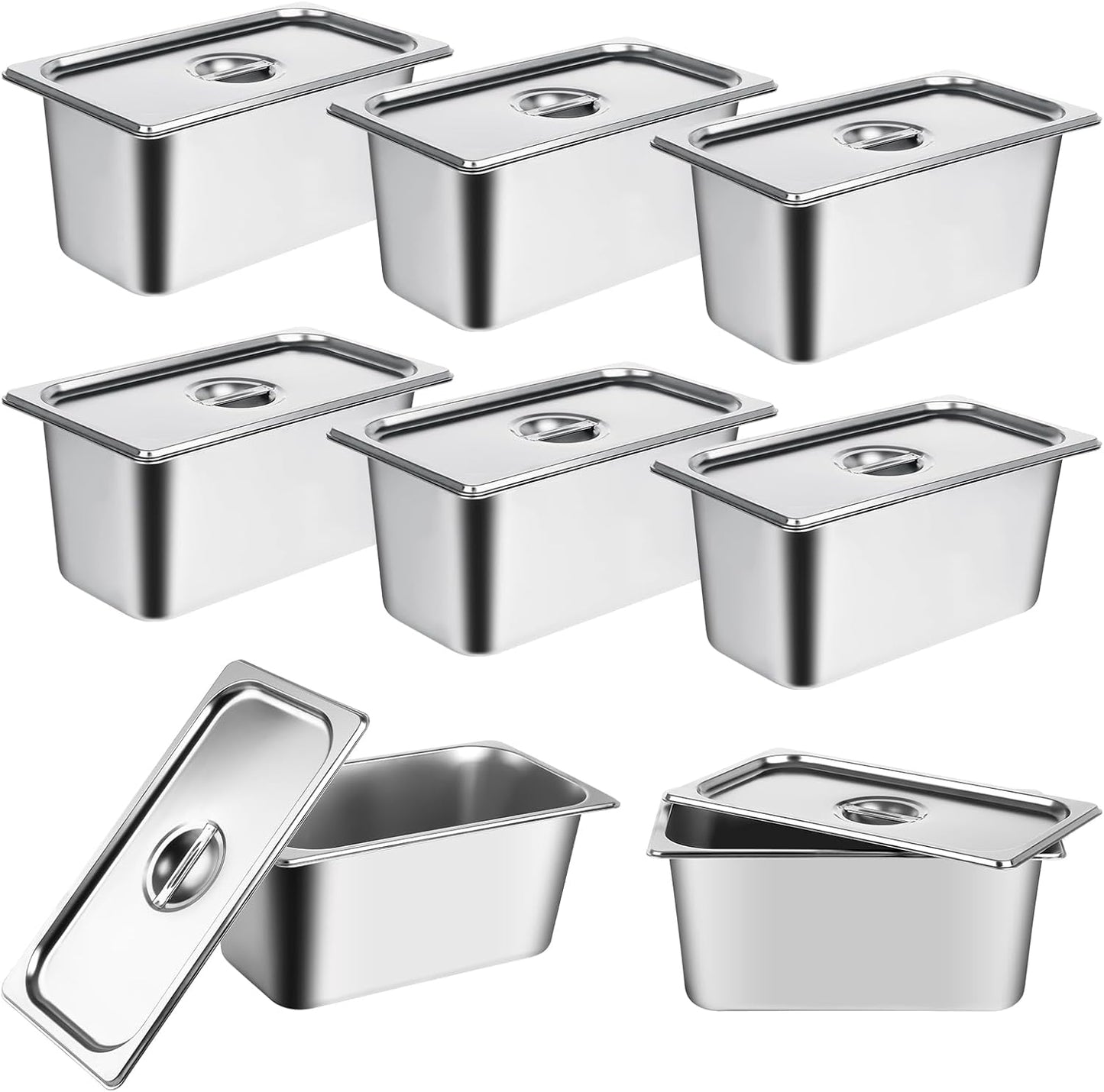 MAX CONTAINER™ CONTENEDOR DE ACERO INOXIDABLE + TAPA