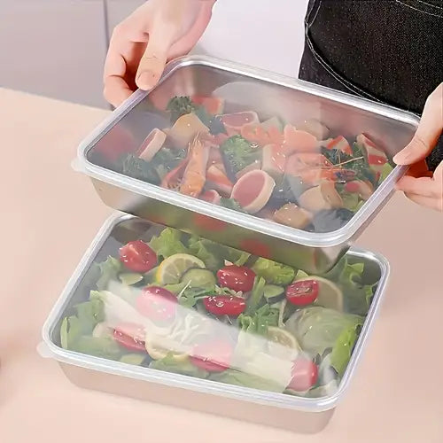 BOXFOOD™ - CONSERVADOR DE ALIMENTOS ACERO X 3UND