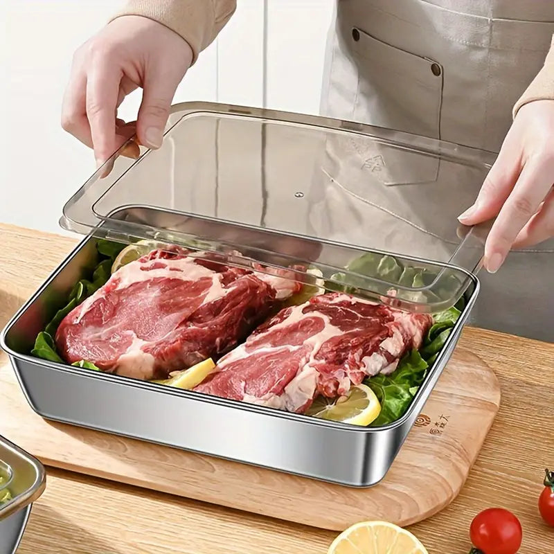 BOXFOOD™ - CONSERVADOR DE ALIMENTOS ACERO X 3UND