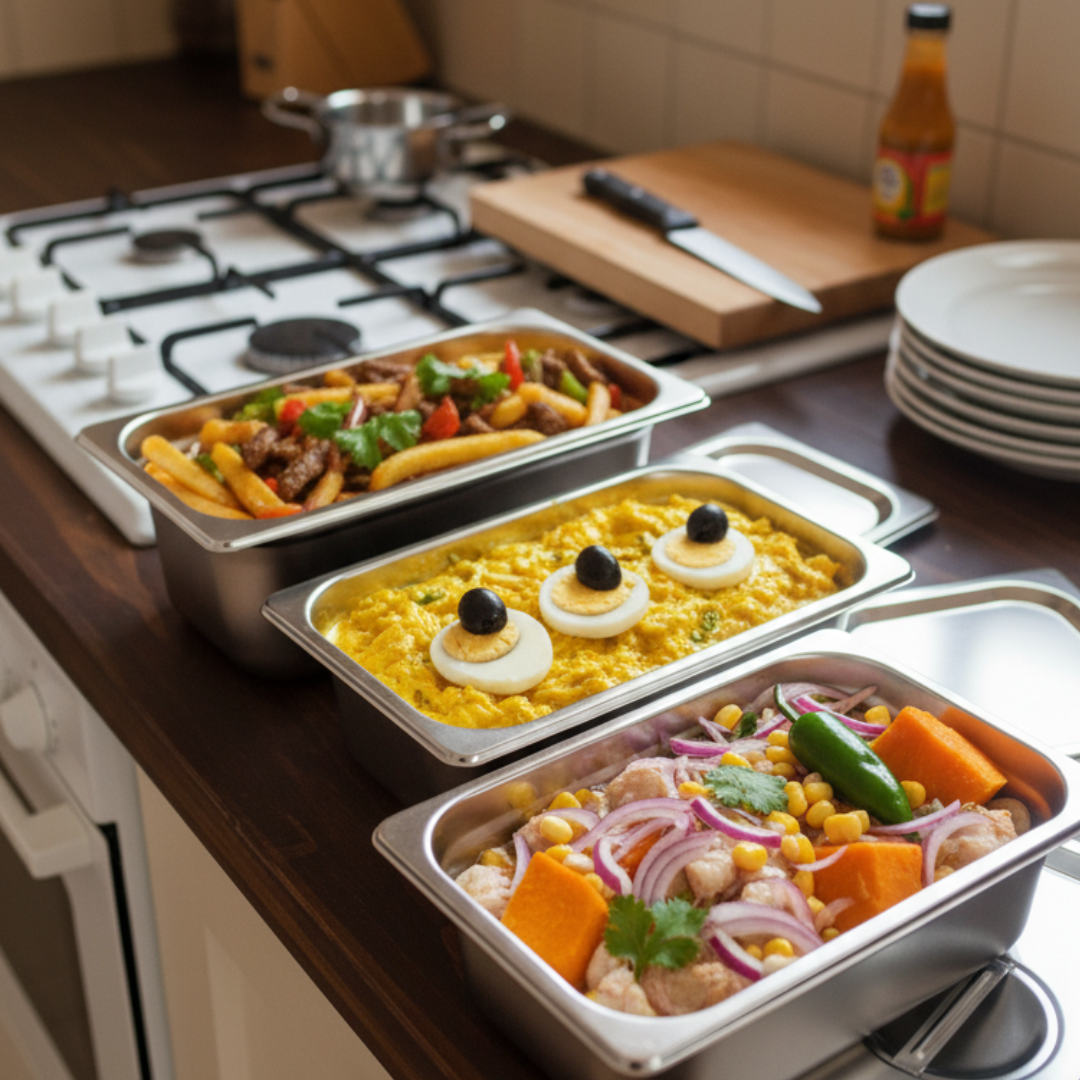 MAX CONTAINER™ CONTENEDOR DE ACERO INOXIDABLE + TAPA