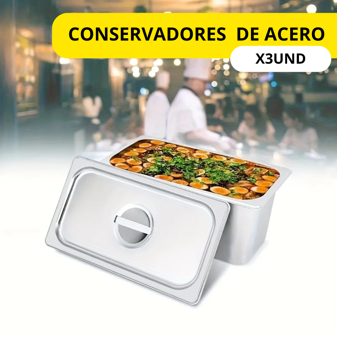 MAXPLUS™ CONSERVA PLUS DE ACERO