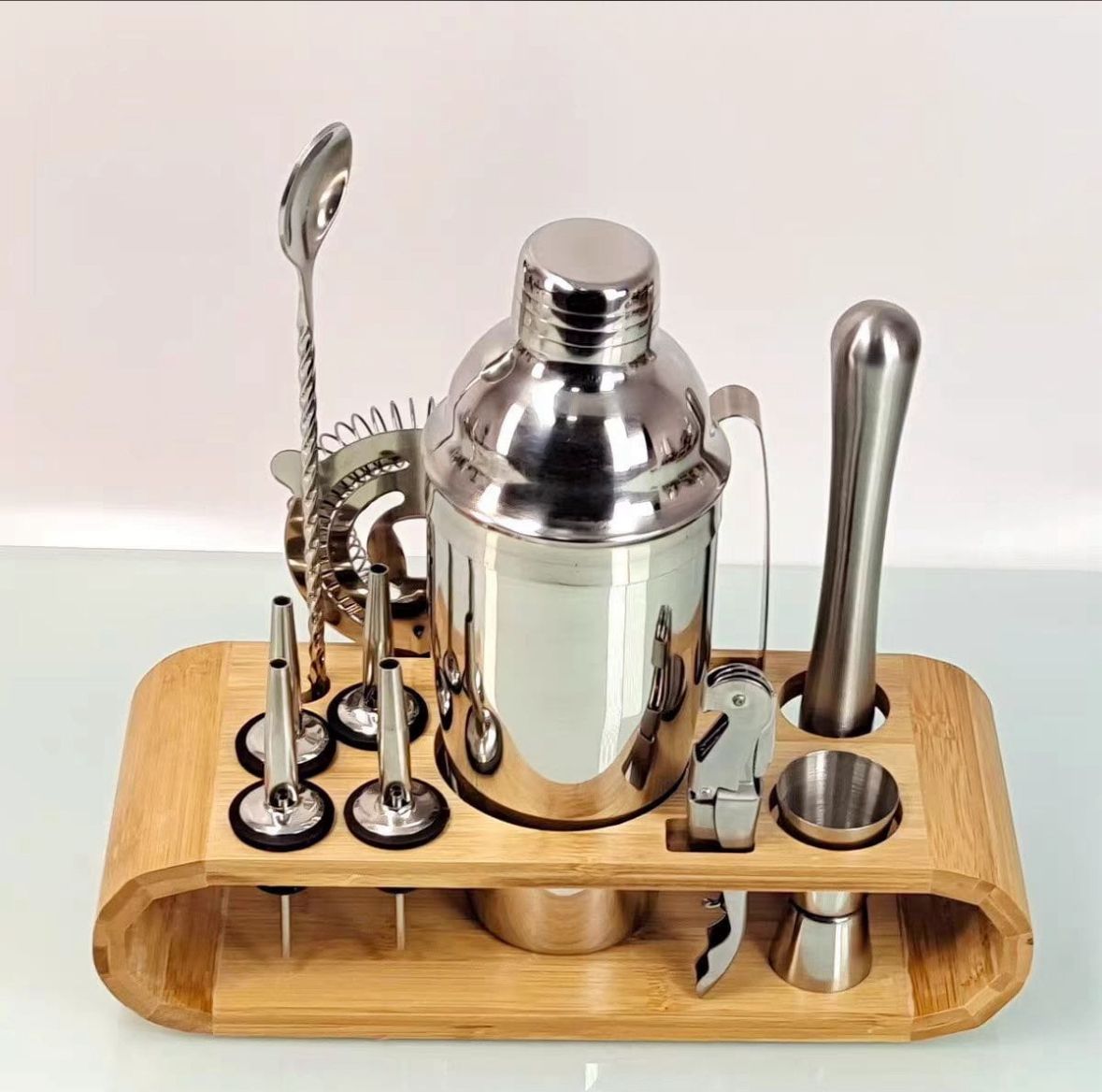 SHAKER™ SET COMPLETO COCTELERA & BARTENDER