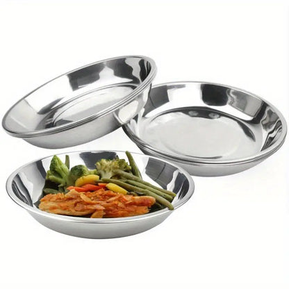 DISHESGLAM™ PLATOS DE ACERO INOXIDABLE