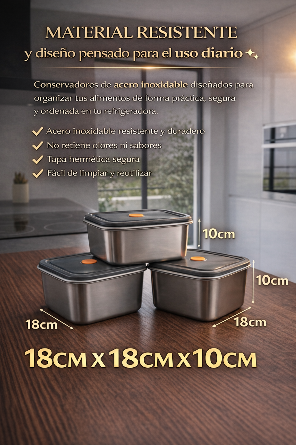 STEEL™ BOX CUADRADOS 109