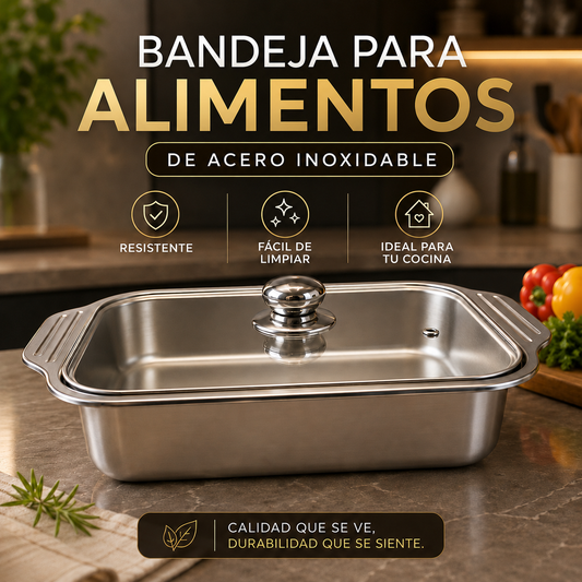 ASADERA CON TAPA