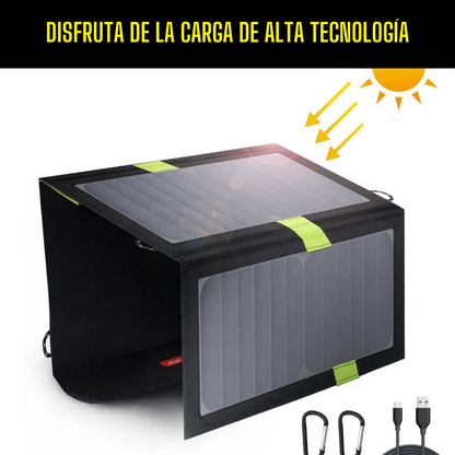 CARGADOR SOLAR  - FOR OUTDOOR CAMPING AND TOURISM