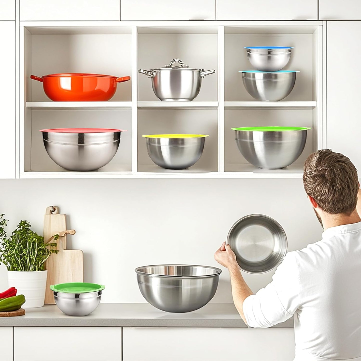 7 CUENCOS™ - RECIPIENTES CON TAPAS BOWL