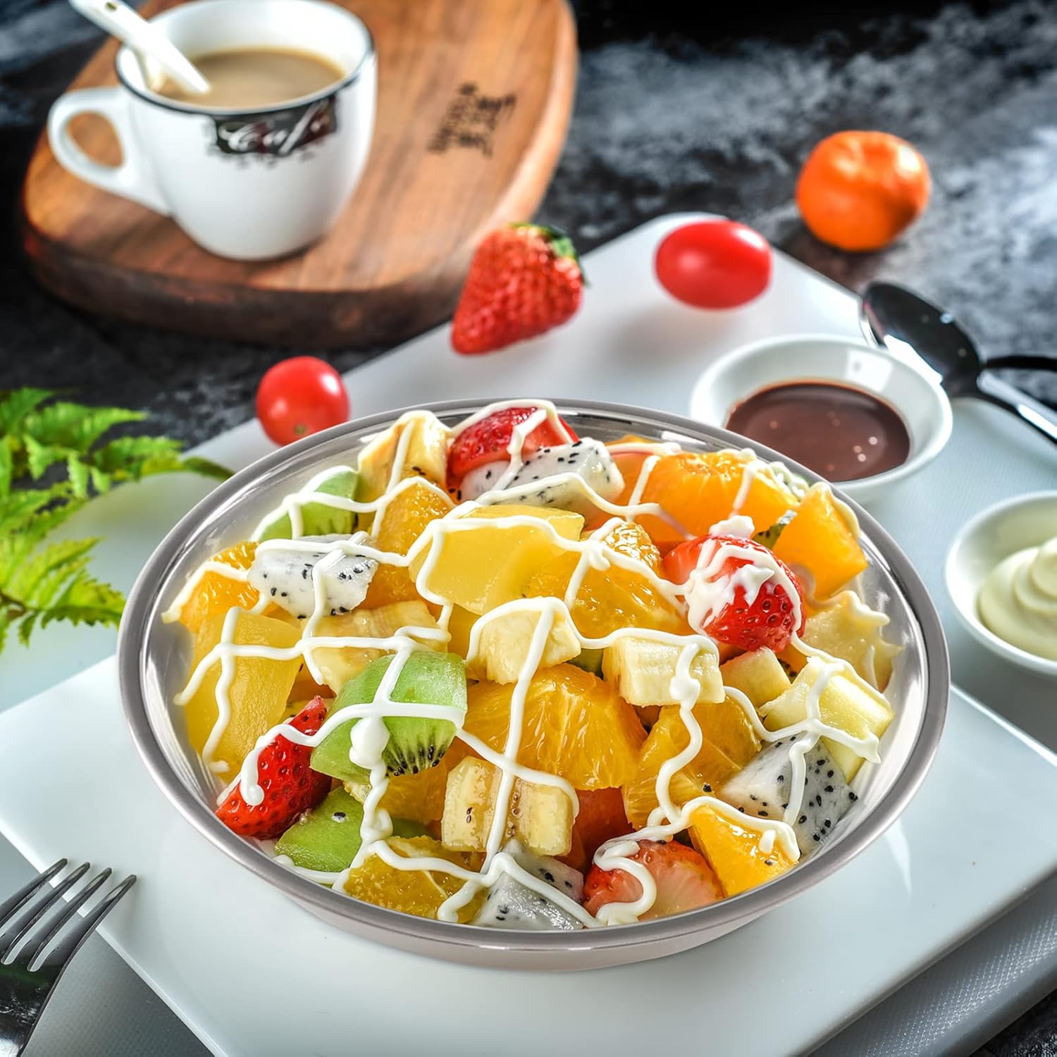 DISHESGLAM™ PLATOS DE ACERO INOXIDABLE