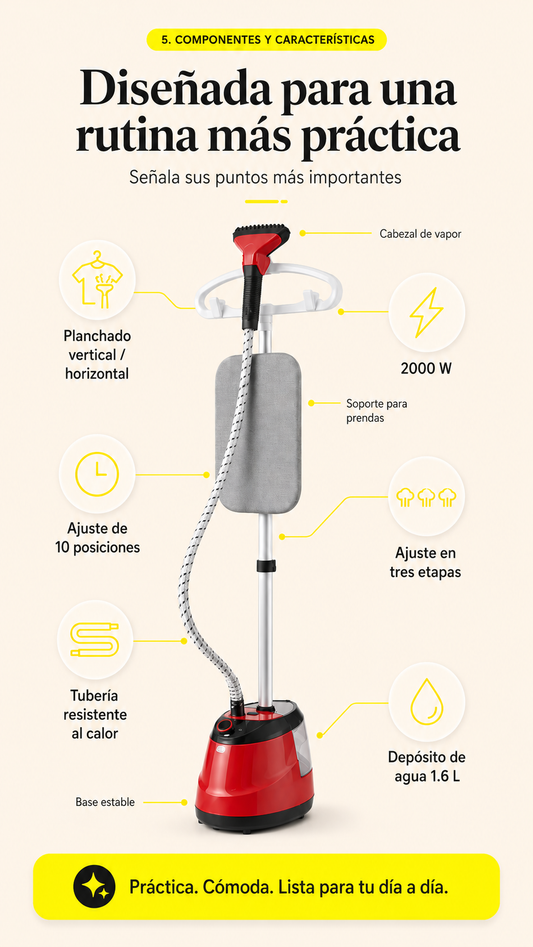 PLANCHA A VAPOR