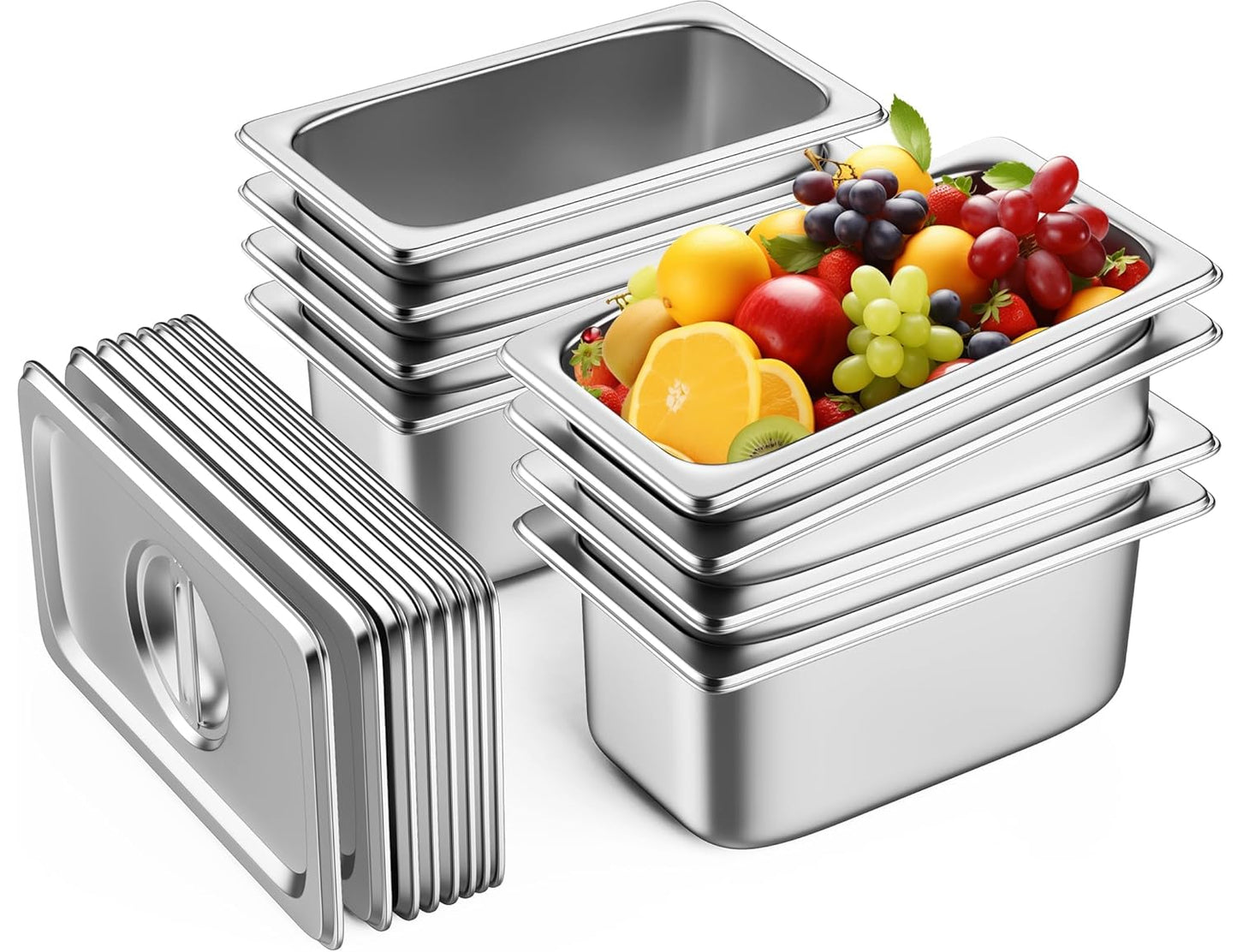 CONTAINER™ RECIPIENTES DE ACERO + TAPA DE ACERO