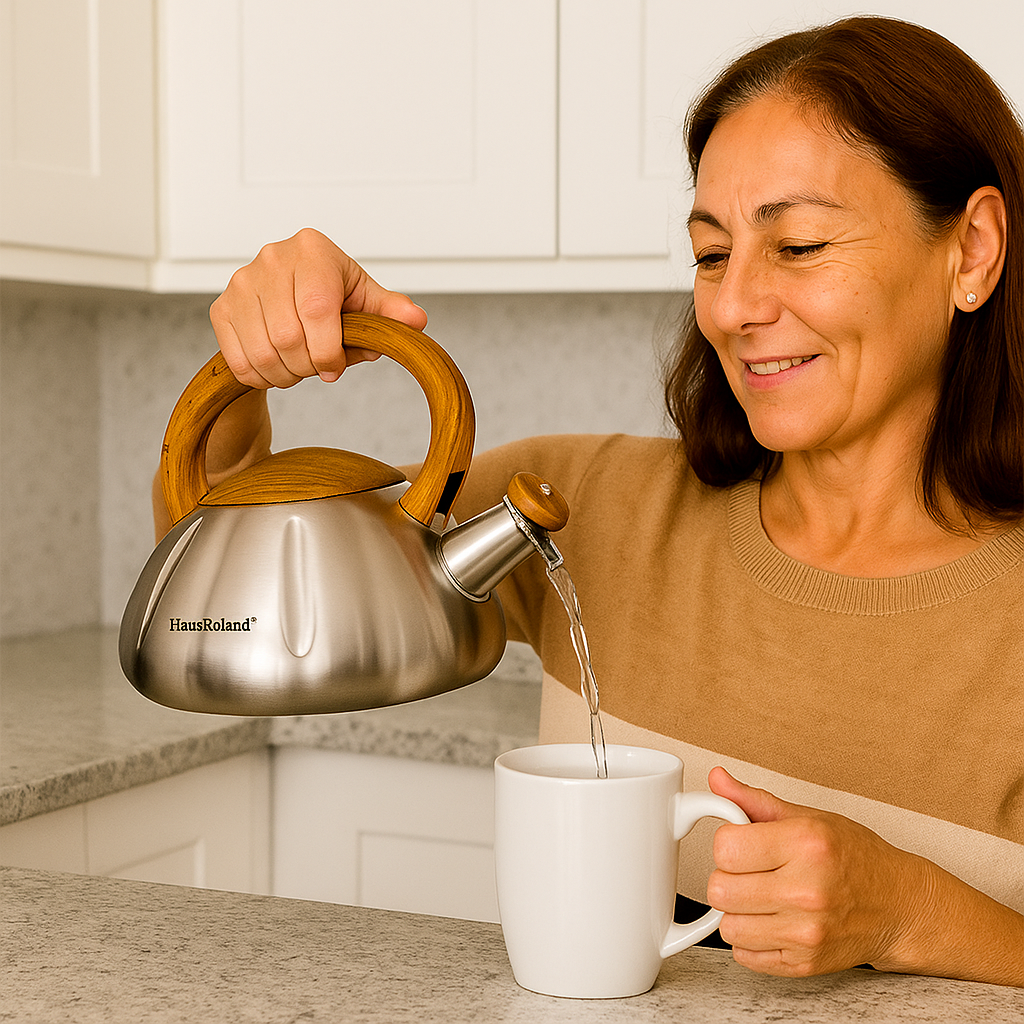 HAUS ROLAND™ TETERA ELEGANTE DE ACERO