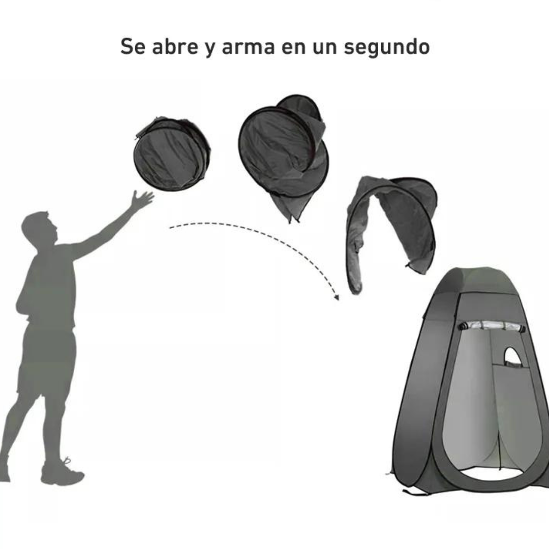 VESTIDOR PORTÁTIL CARPA - TU ESPACIO PERSONAL A DONDE VAYAS BMP9