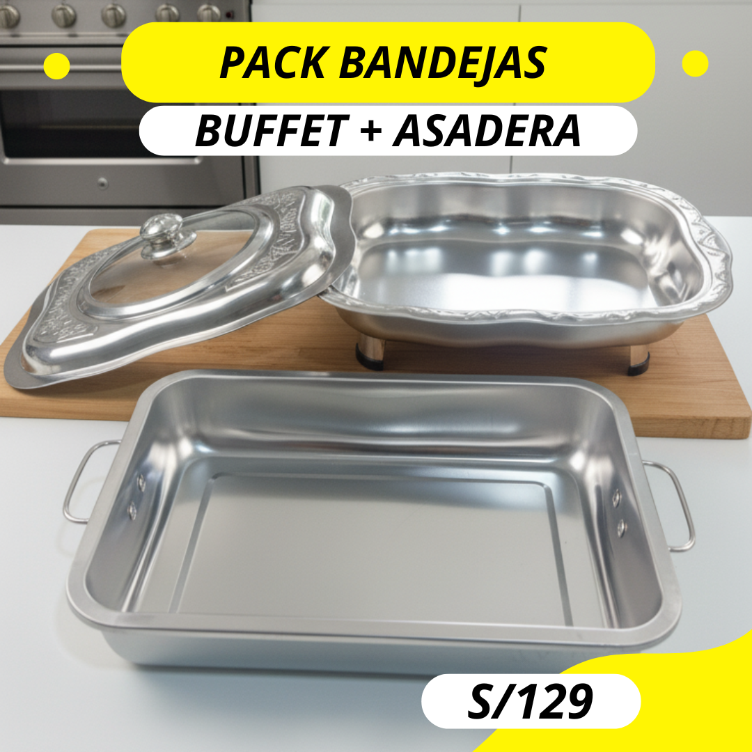 PACK DUOS™ ELEGANCIA Y DURABILIDAD DE ACERO