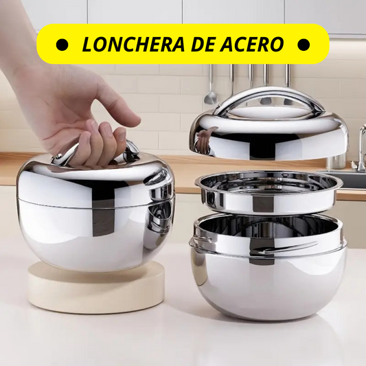 LUNCHBOX™ LONCHERA DE ACERO INOXIDABLE
