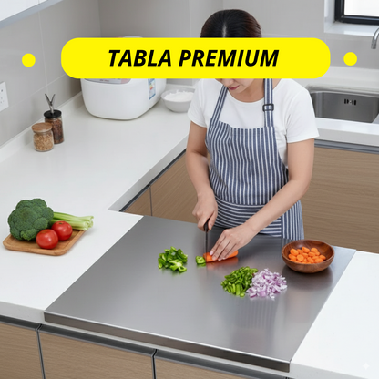 PREMIUM STAINLESS™ TABLA DEFINITIVA DE ACERO INOXIDABLE