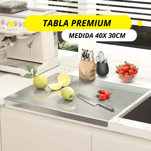 PREMIUM STAINLESS™ TABLA DEFINITIVA DE ACERO INOXIDABLE