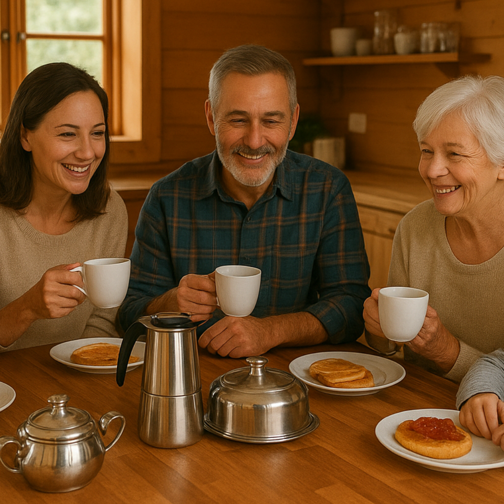 COMBO IMPERIAL™ CAFETERA + QUESERA + AZUCARERA