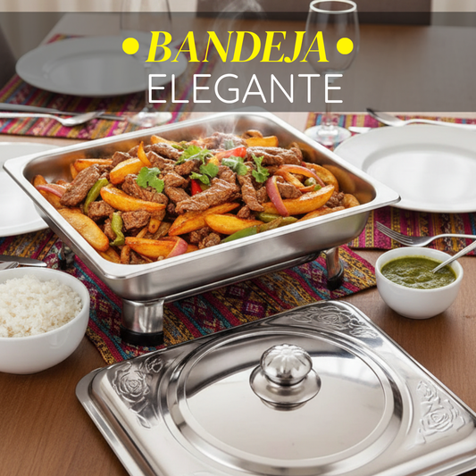 GOURMET MASTER™  FUENTE + TAPA ELEGANTE