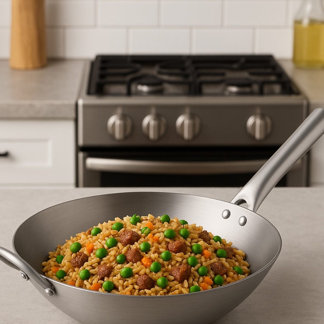 DUO WOK™ SARTEN + PEROL