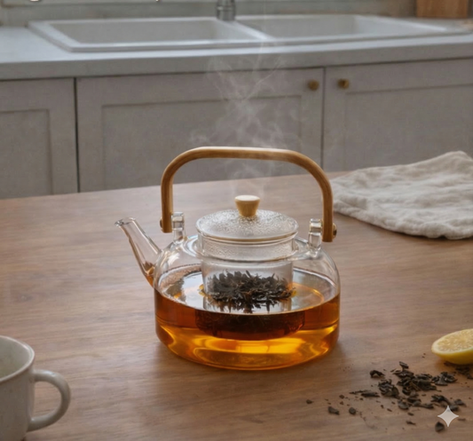 TETERA DE BOROSILICATO 1.5L