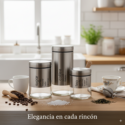 JAR SET™ SET DE FRASCOS HERMETICOS