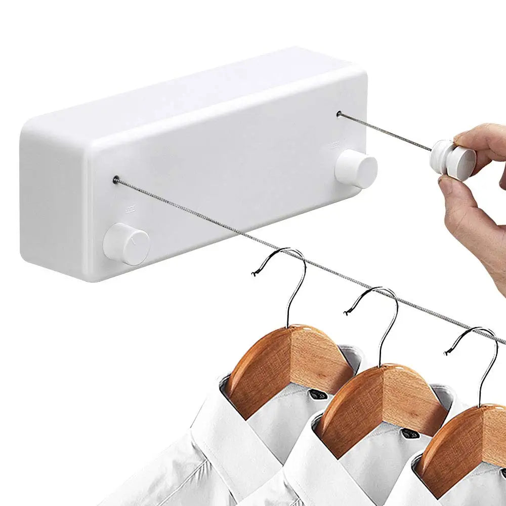 CLOTHESLINE™ TENDEDEOR RETRÁCTIL BLANCO