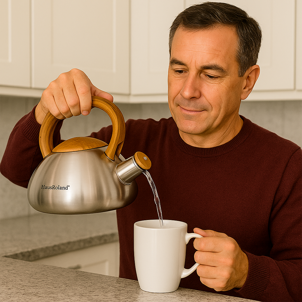 HAUS ROLAND™ TETERA ELEGANTE DE ACERO