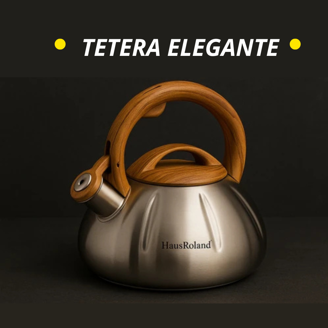 HAUS ROLAND™ TETERA ELEGANTE DE ACERO