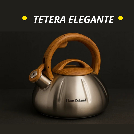 HAUS ROLAND™ TETERA ELEGANTE DE ACERO