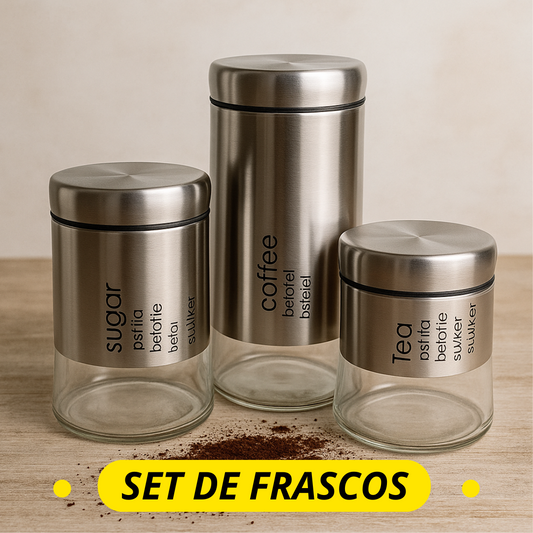 JAR SET™ SET DE FRASCOS HERMETICOS
