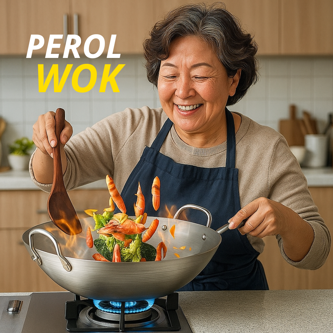 DUO WOK™ SARTEN + PEROL