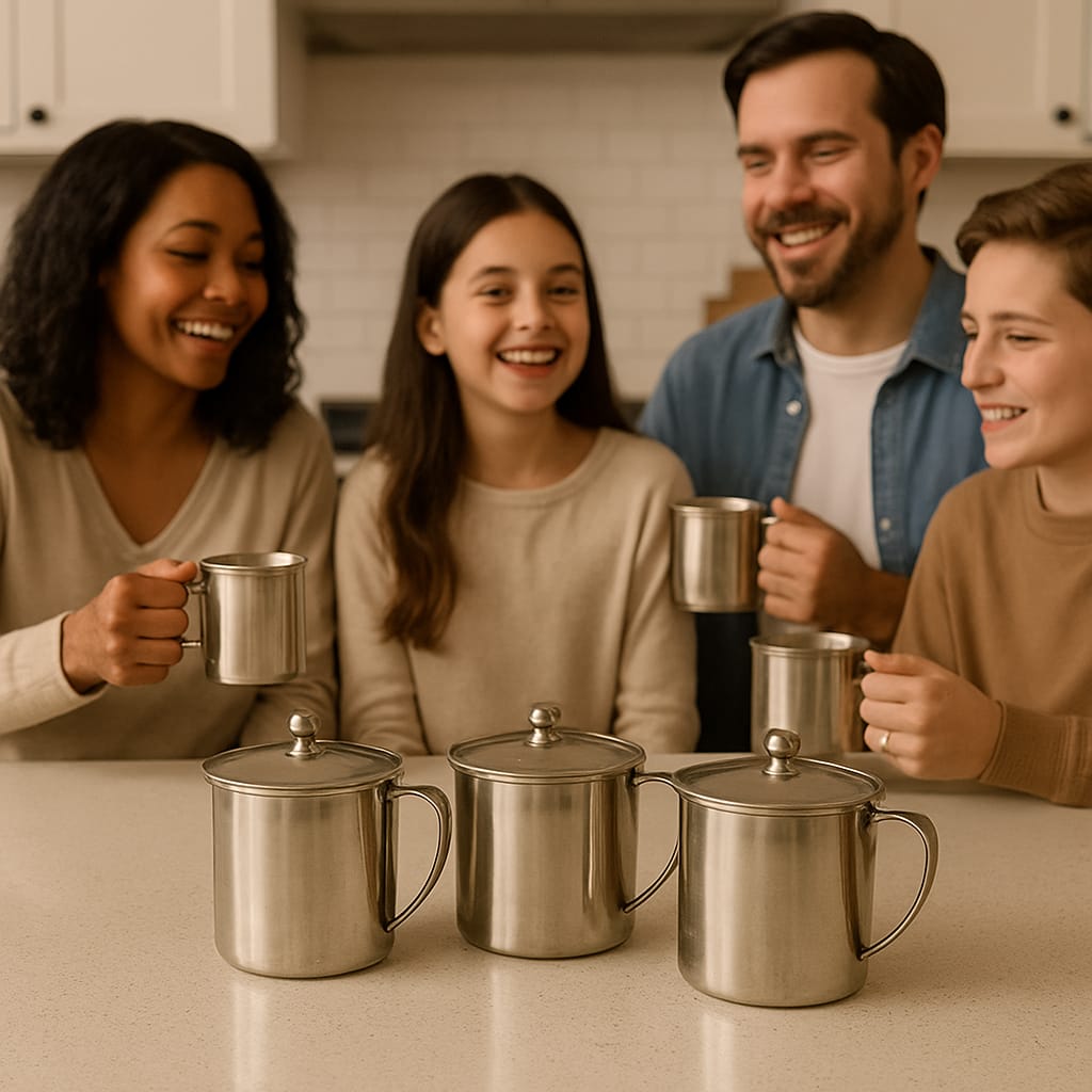 CUPS™ TAZA DE ACERO X 5