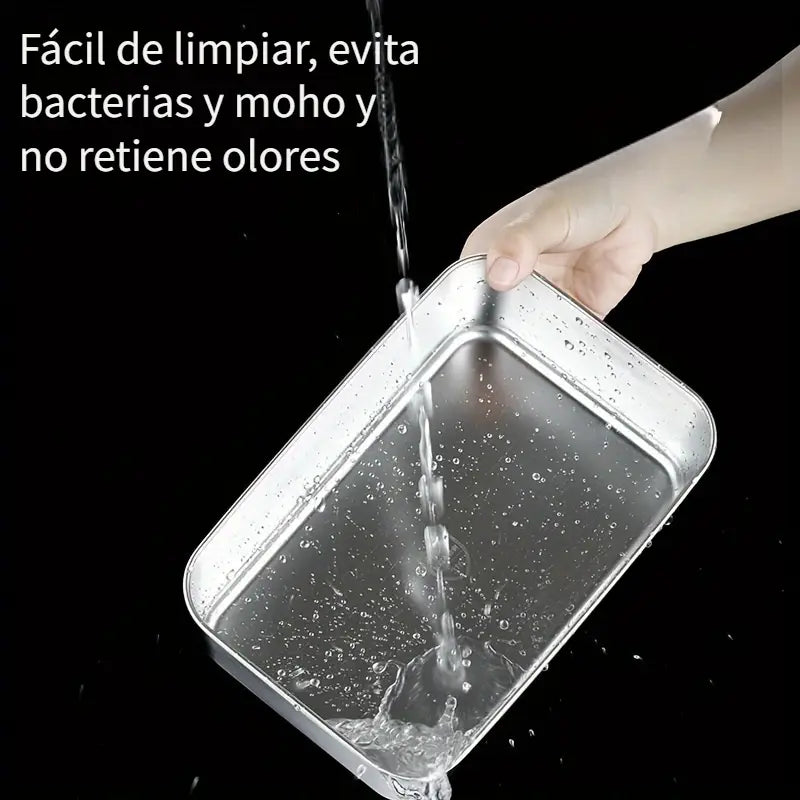 PACKFOOD™ - BOX DE ALIMENTOS ACERO X 3UND