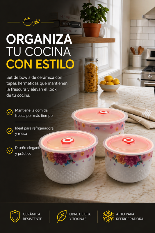 BOWL DE FLORES