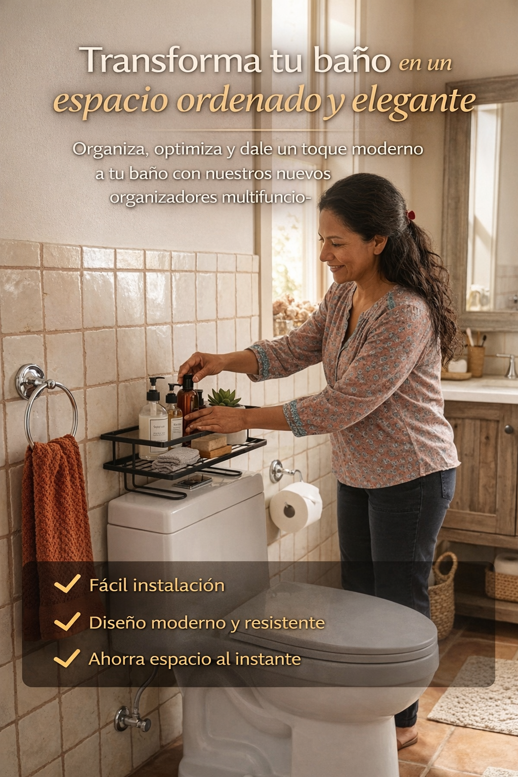 ORGANIZADOR DE BAÑO