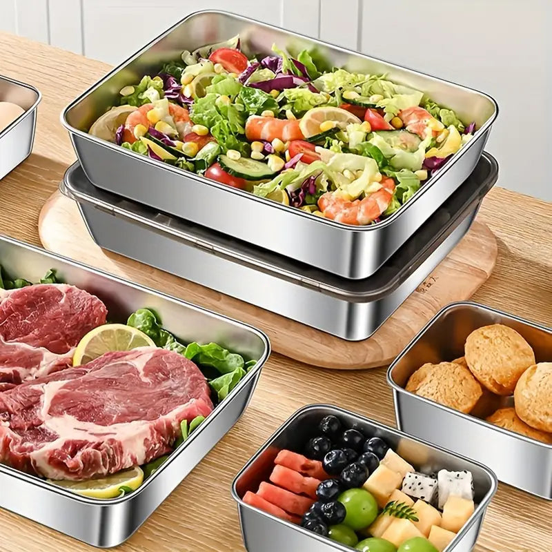 STEEL CONTAINERS™ - RECIPIENTE DE ALIMENTOS ACERO