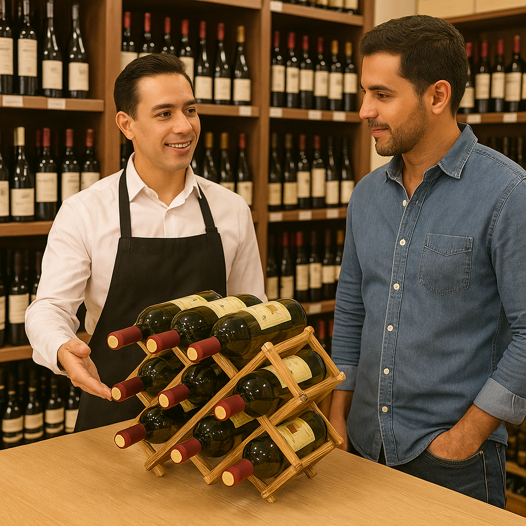 WINE™  HOLDER PORTAVINOS ELEGANTES